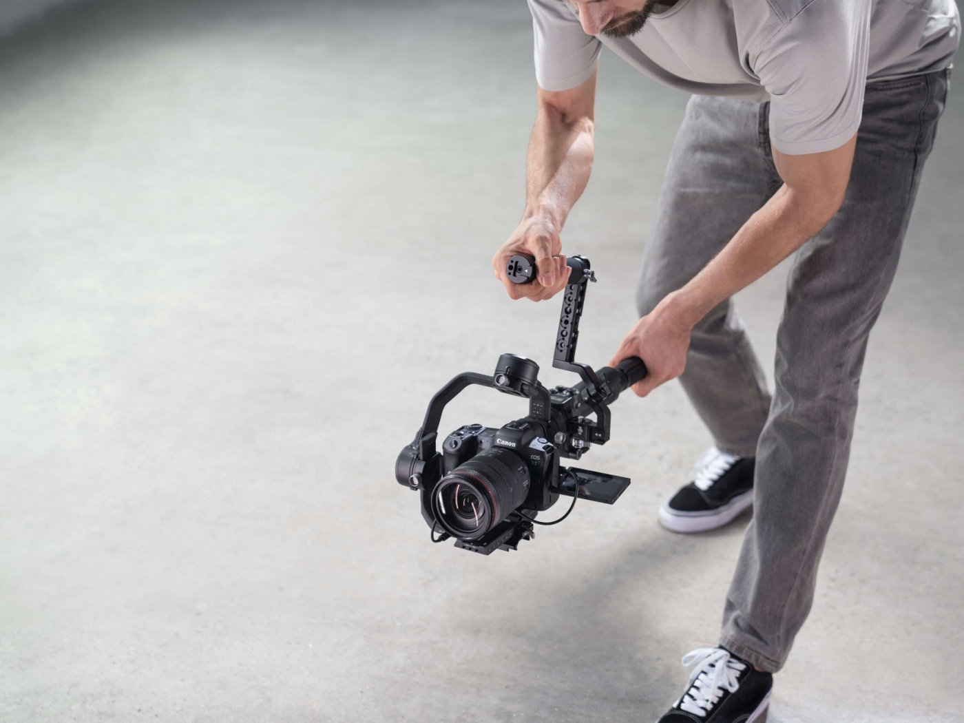 DJI RS 2 / RS 3 / Pro / RS 4 / Pro Twist Grip dvojitá rukojeť