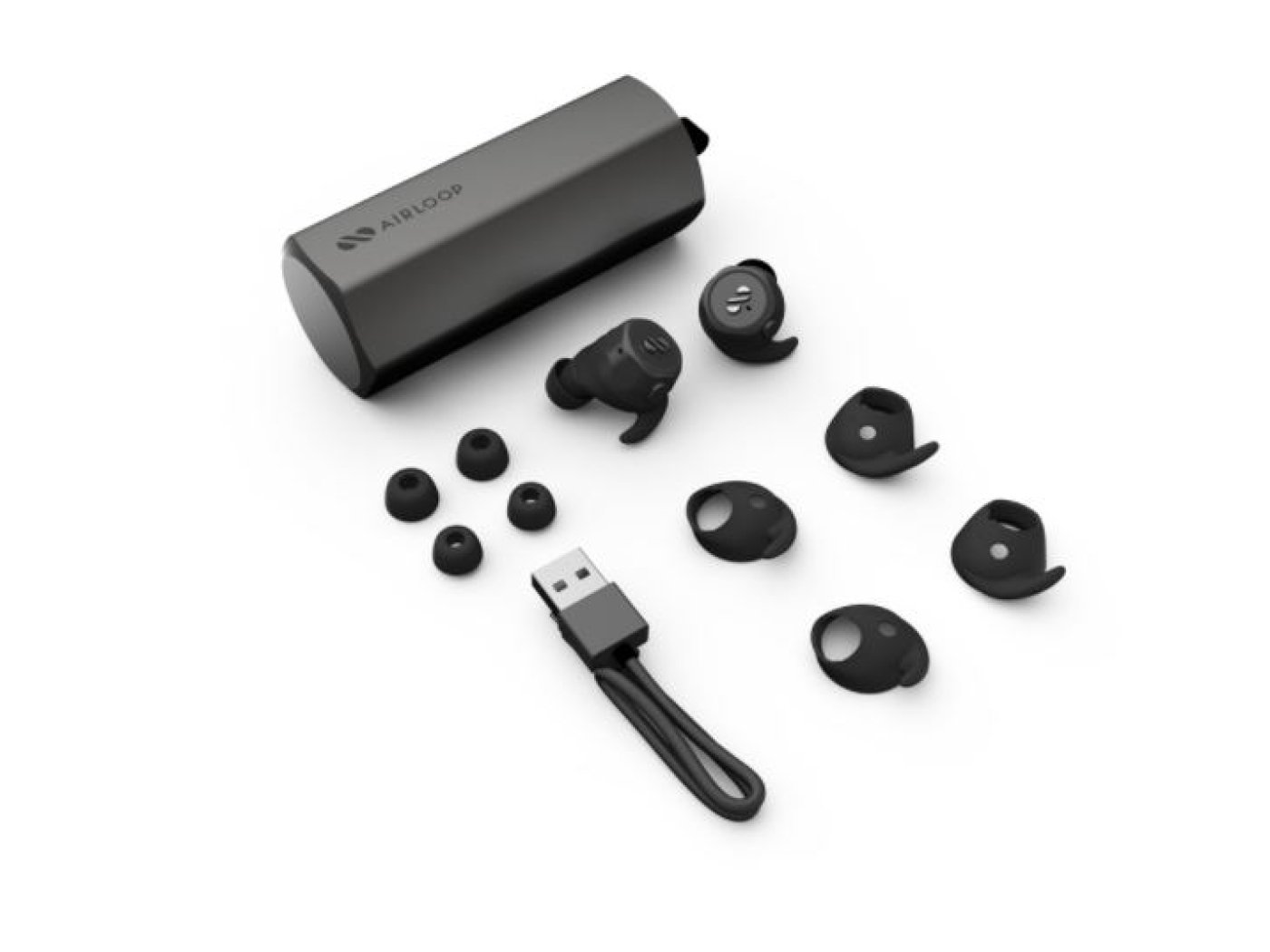 Přenosná nabíjecí stanice EcoFlow RIVER370 (mezinárodní verze) + přepravní brašna + sluchátka AIRLOOP