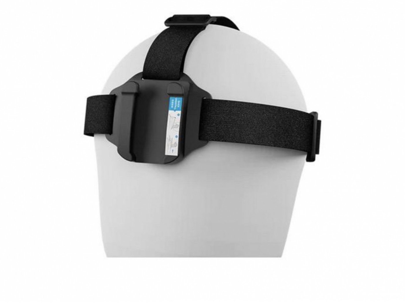 2v1 klip na čepici a rychloupínací čelenka pro akční kamery