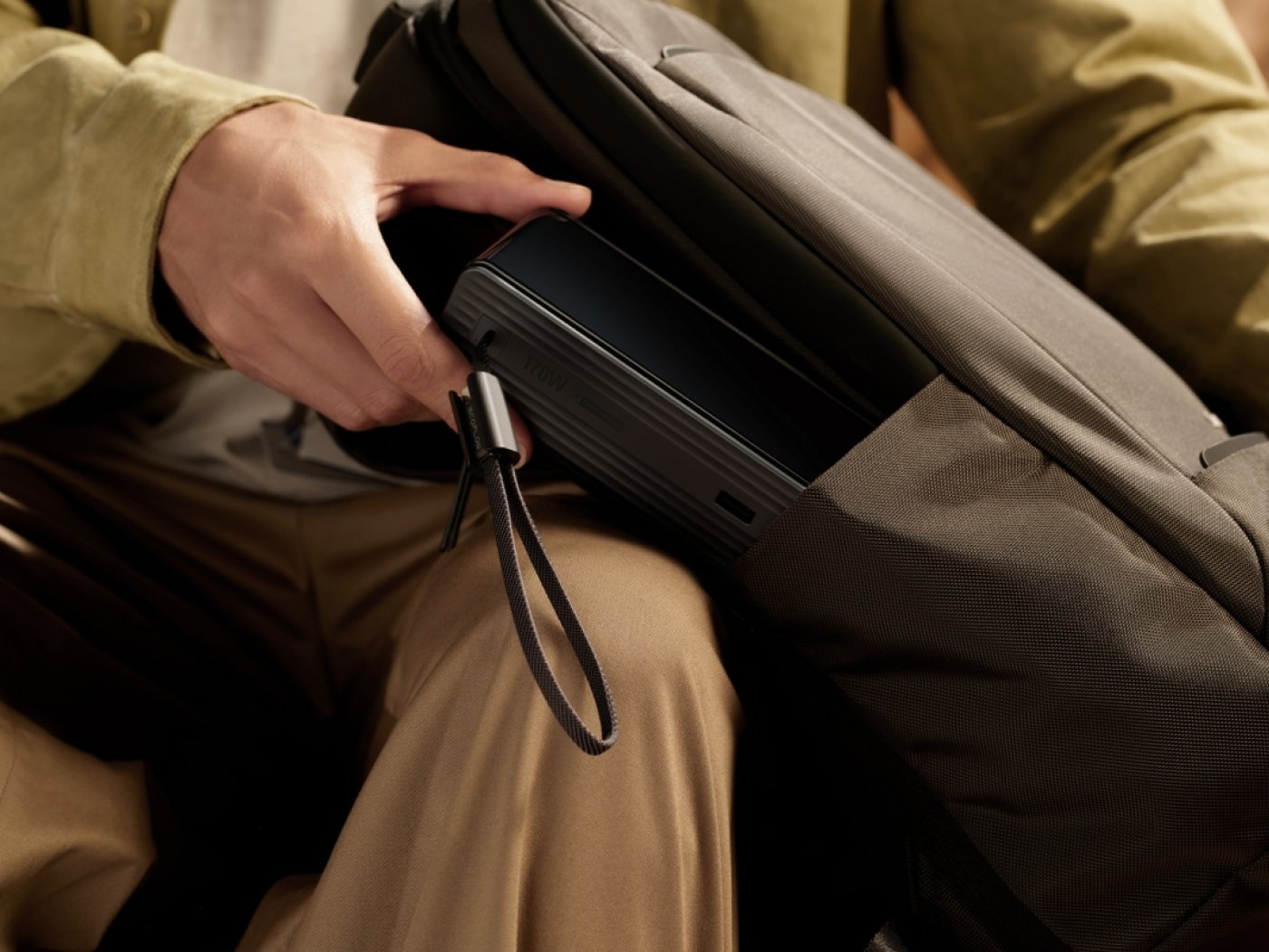 EcoFlow RAPID Powerbanka (25000mAh) - černá + vestavěný USB-C kabel