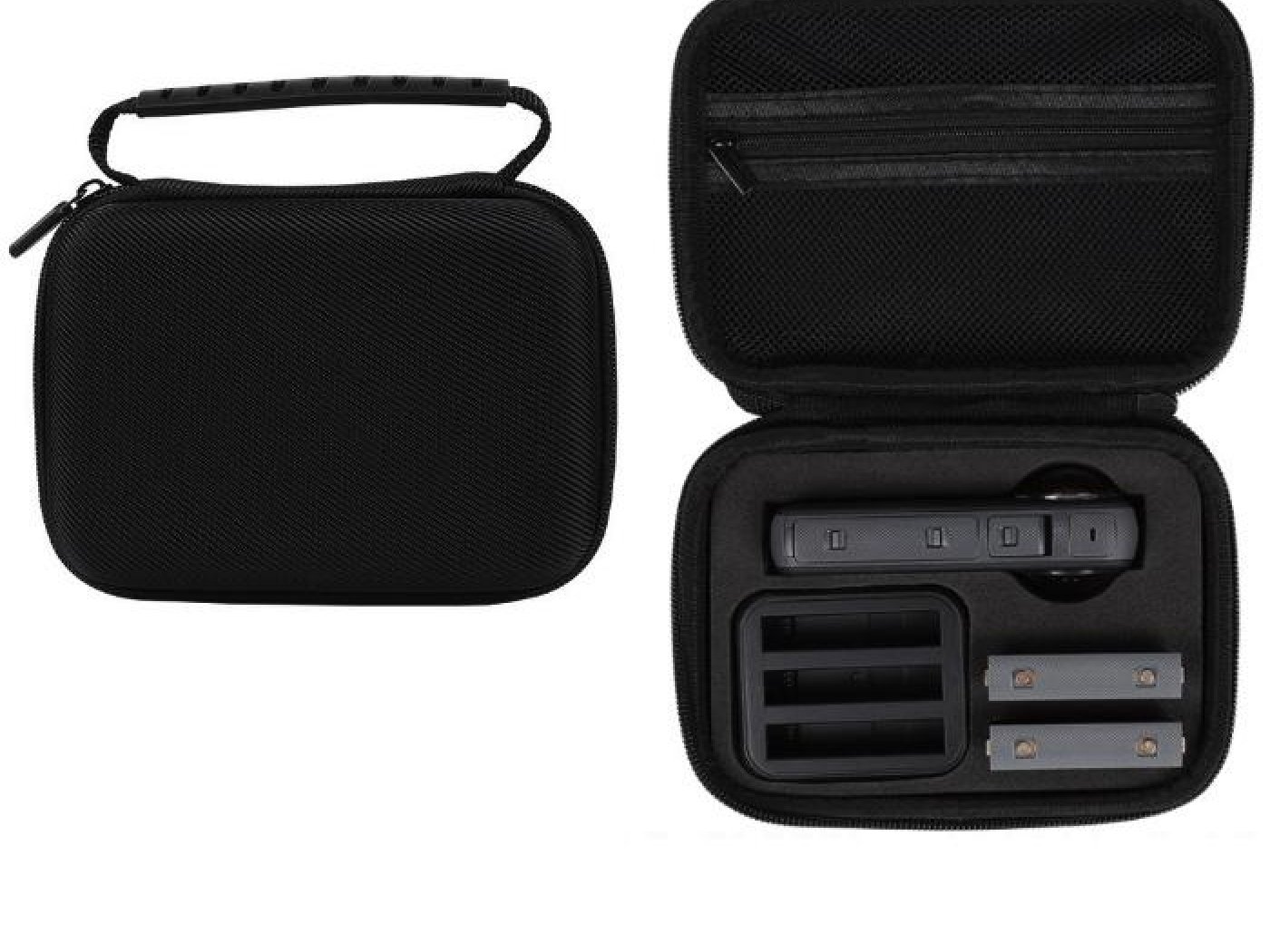 Černé pouzdro na kameru Insta360 X3