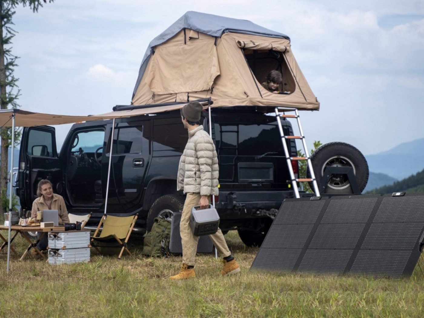 EcoFlow skládací  solární panel 160W - 2. generace