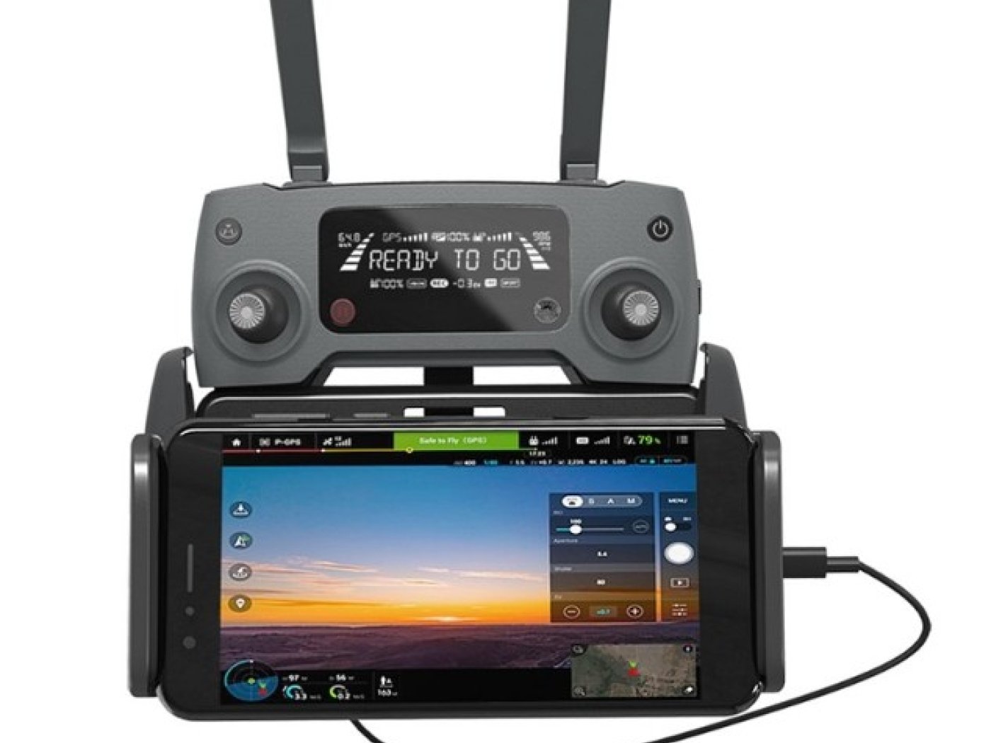 Pgytech držák tabletu na dron DJI Mavic series a Spark