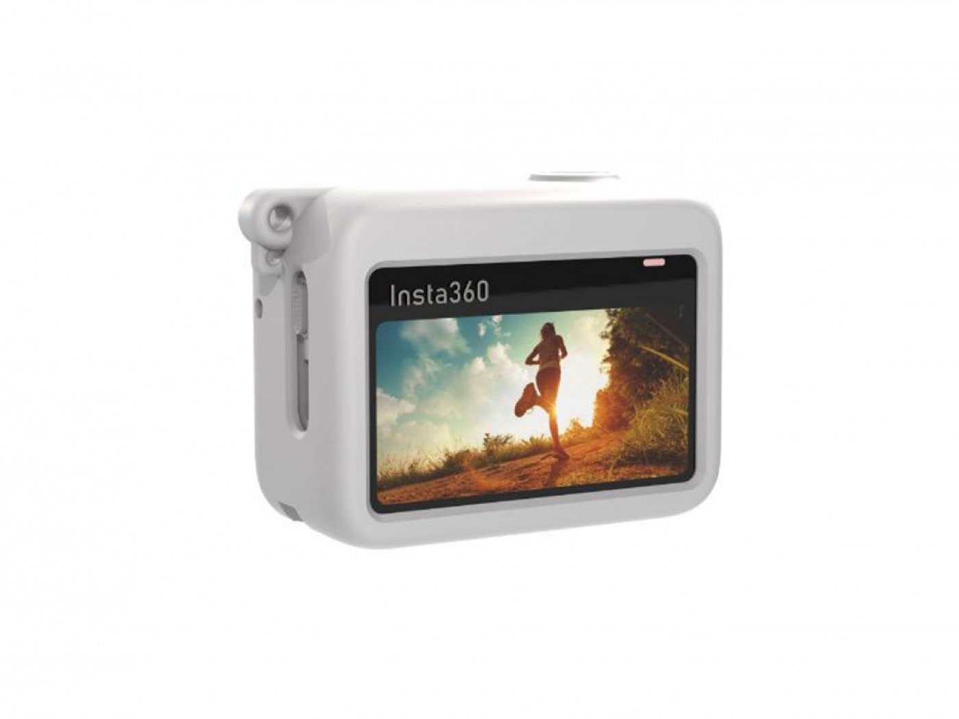 Bílý silikonový kryt na kameru Insta360 GO 3 + Action Pod