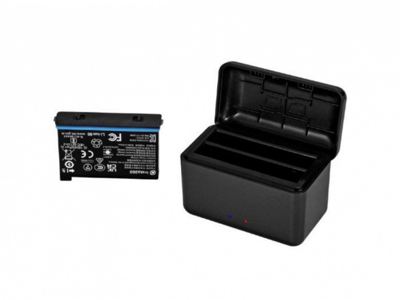 Nabíjecí box 2v1 pro akční kameru Insta360 X4