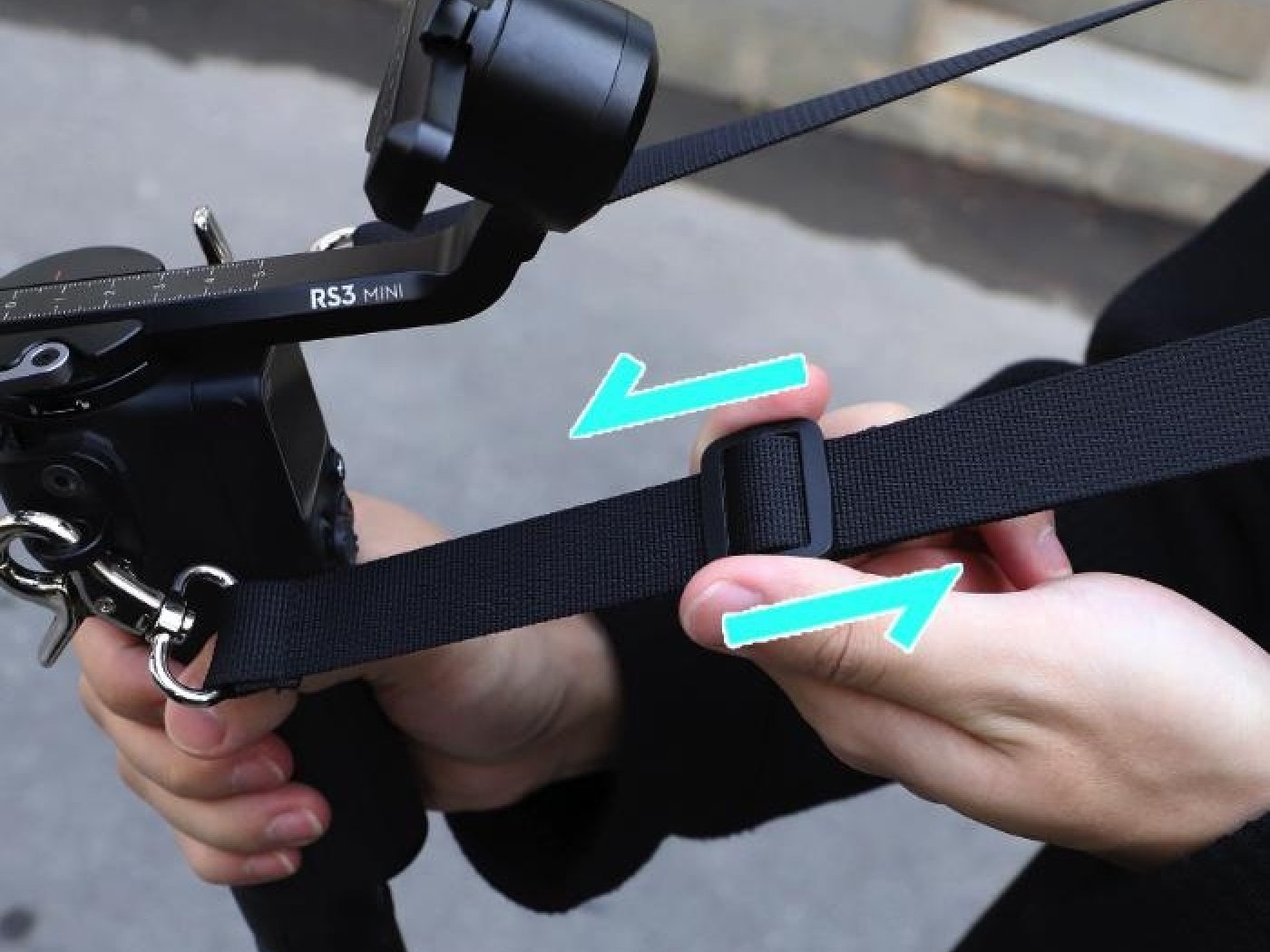 Široký popruh na krk k DJI RS 3 Mini