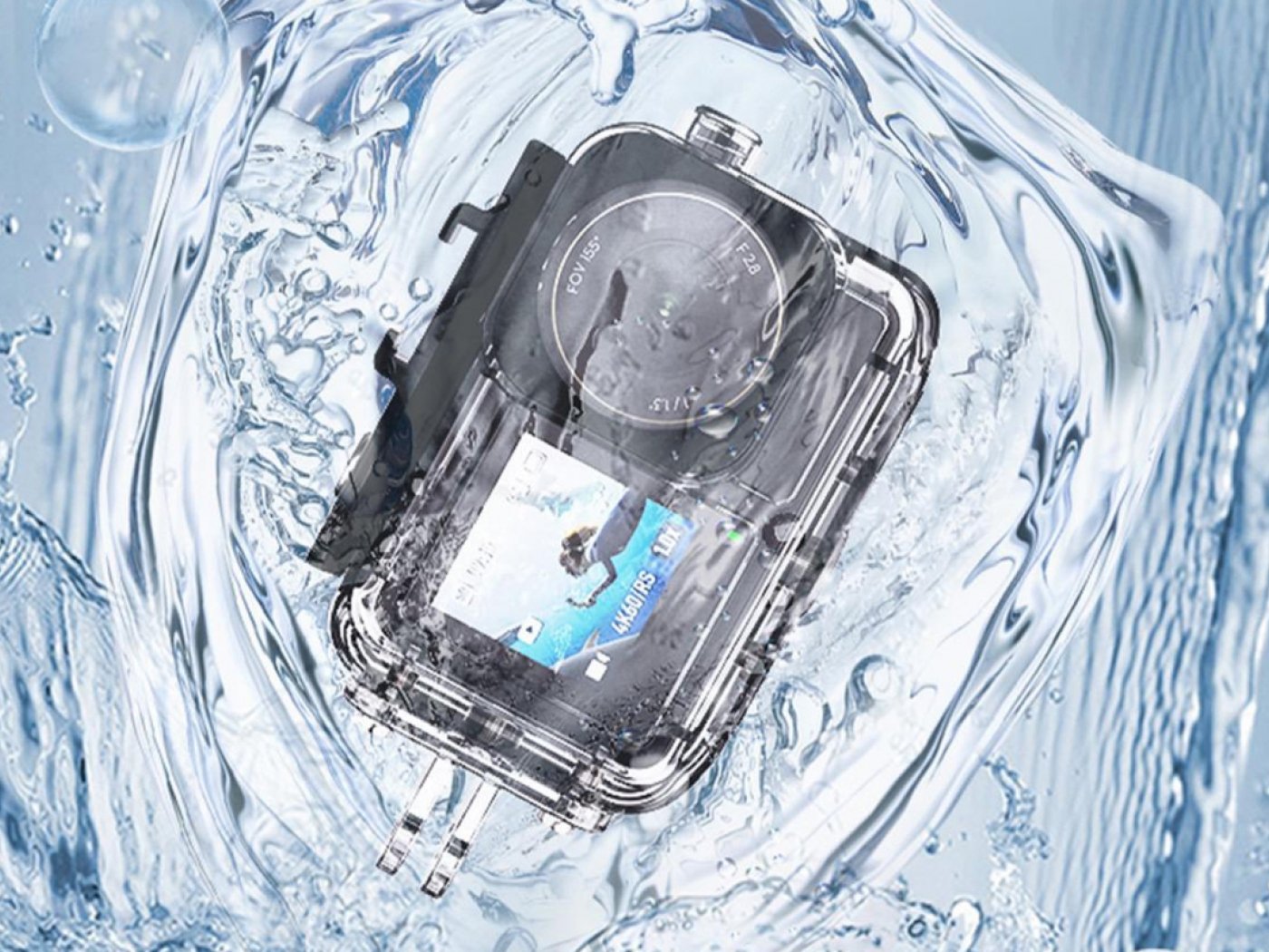 Voděodolný kryt do 45 metrů na kameru DJI Osmo Action 3 / 4 / 5 Pro