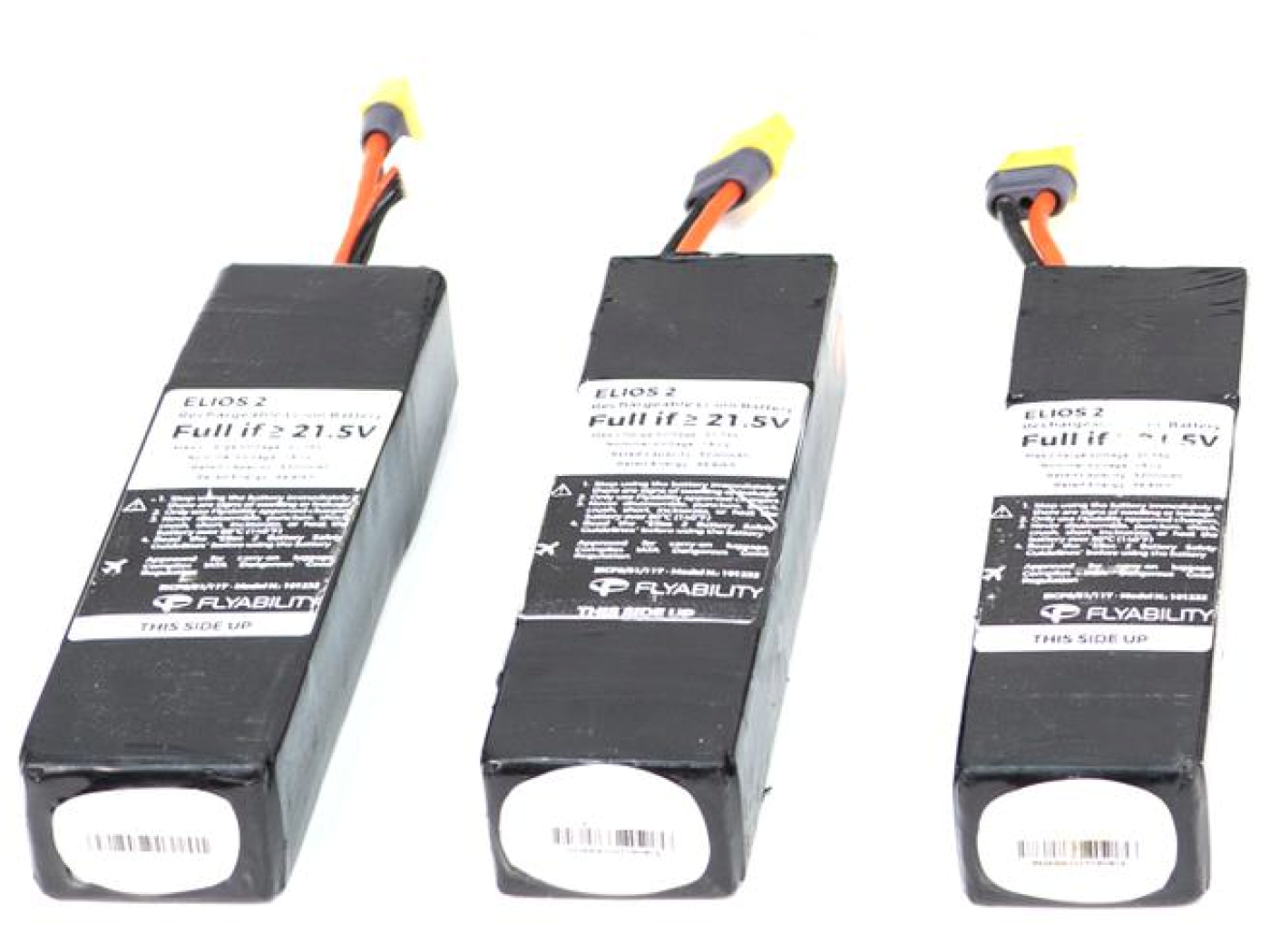 3 náhradní baterie pro indoor dron Elios 2