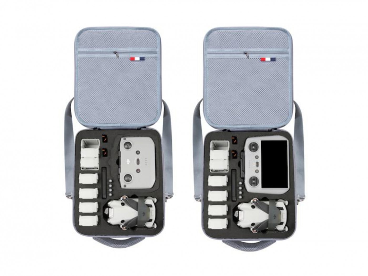 Šedá brašna na dron DJI Mini 4 Pro