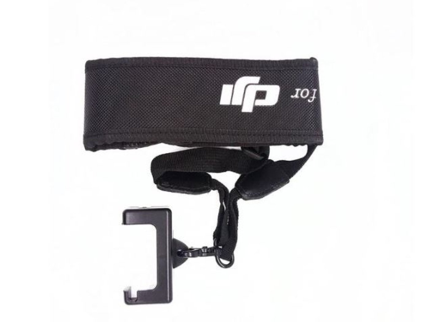 Široký popruh s karabinou na dálkový ovladač