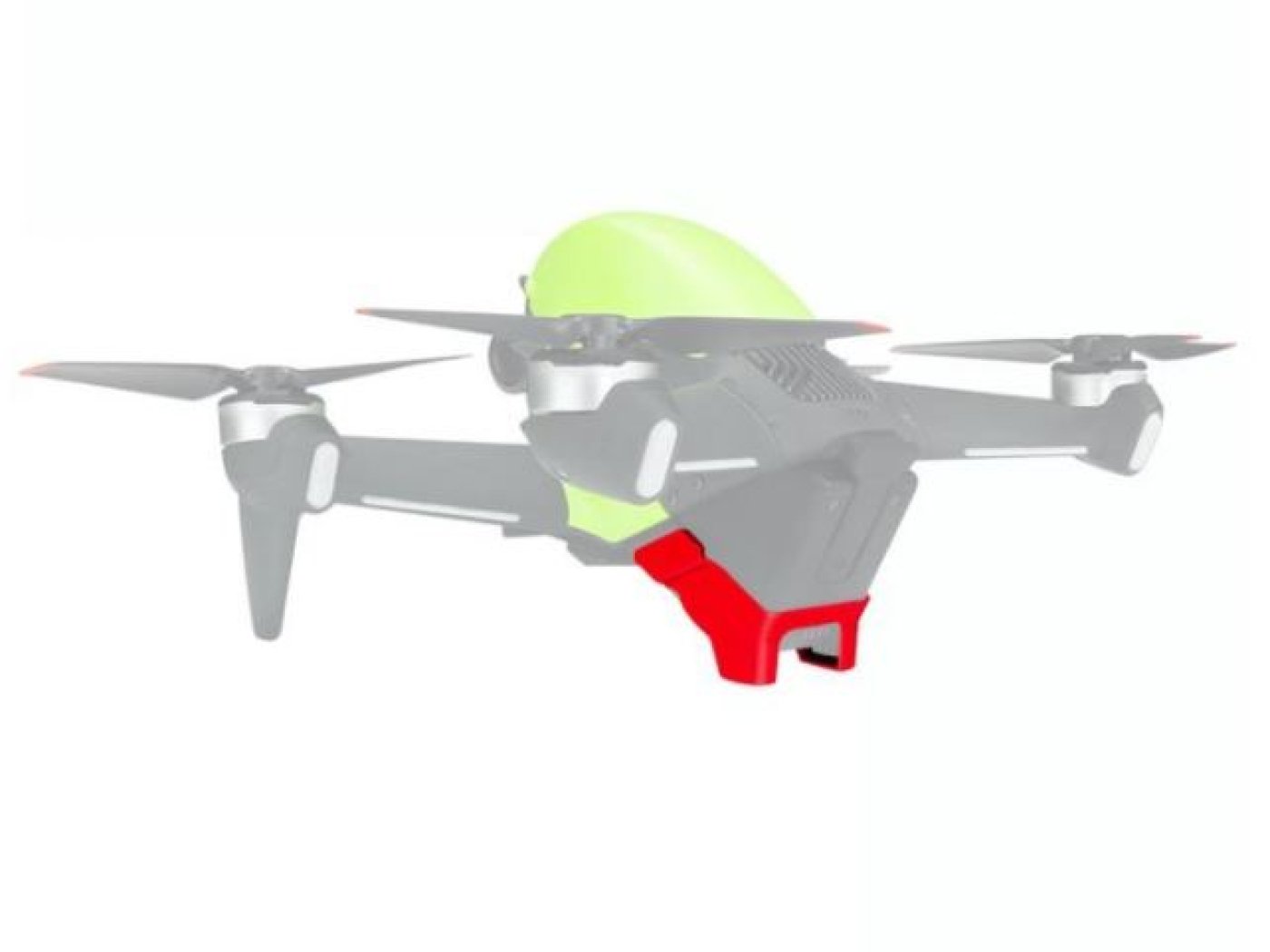 Červená pojistka baterie na DJI FPV závodní dron