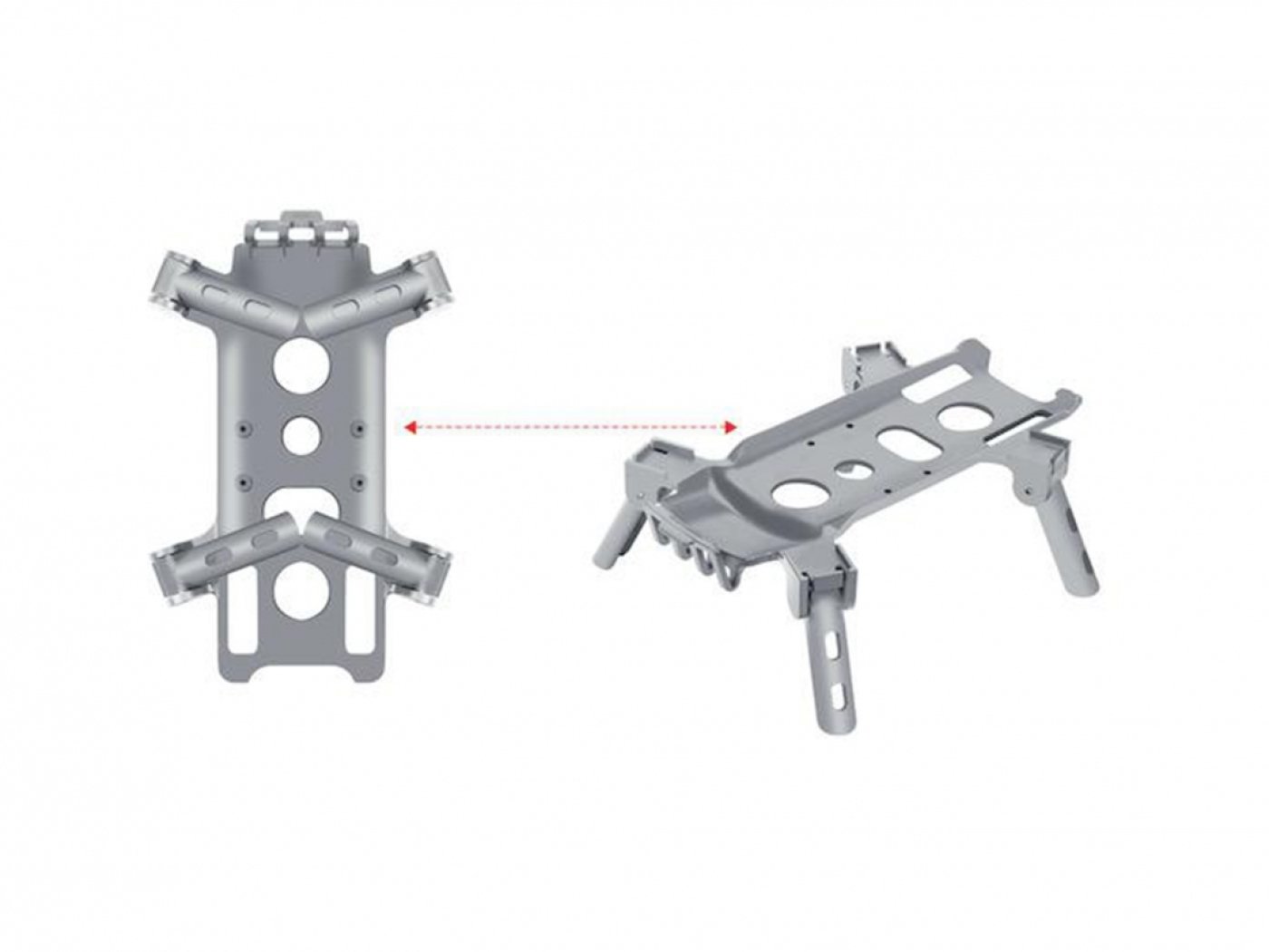 Rychloupínací podvozek na dron DJI Air 3