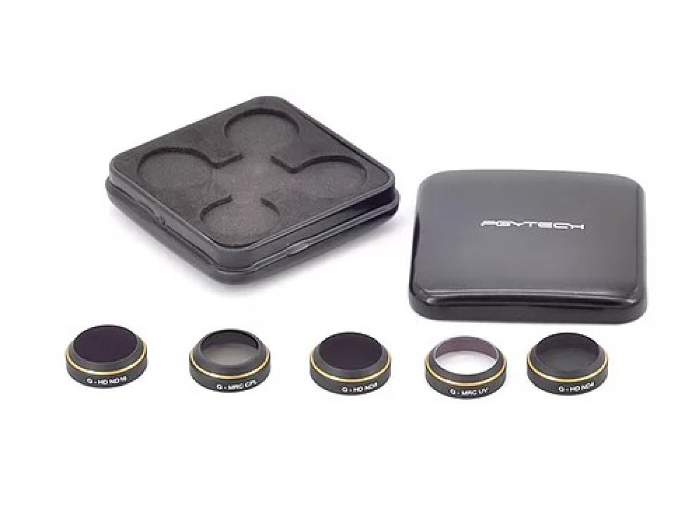 Filtr Pgytech UV, ND4, ND8, ND16, CPL Set pro dron DJI Mavic Pro