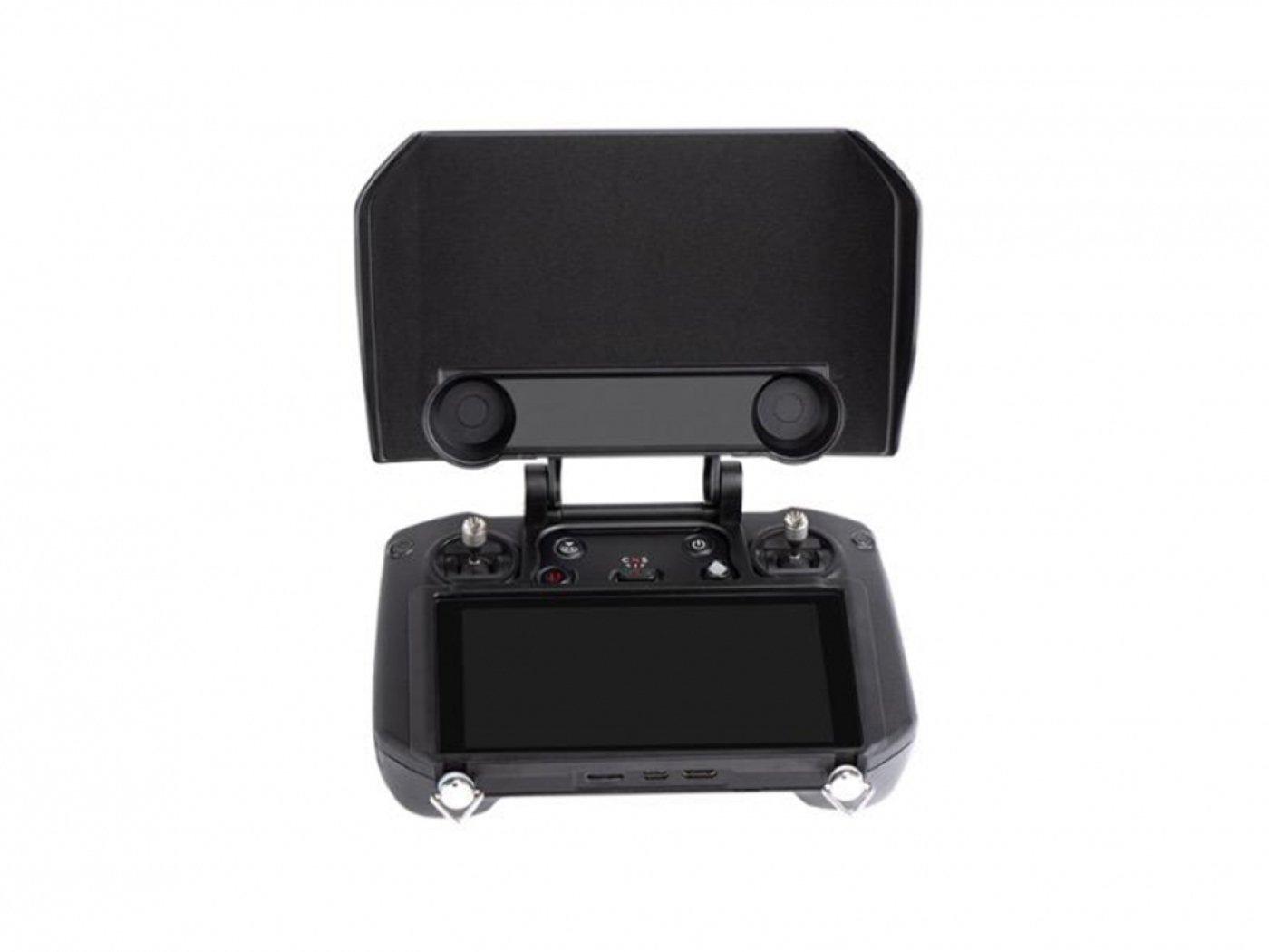 2v1 černý kryt a sluneční clona na DJI RC Pro