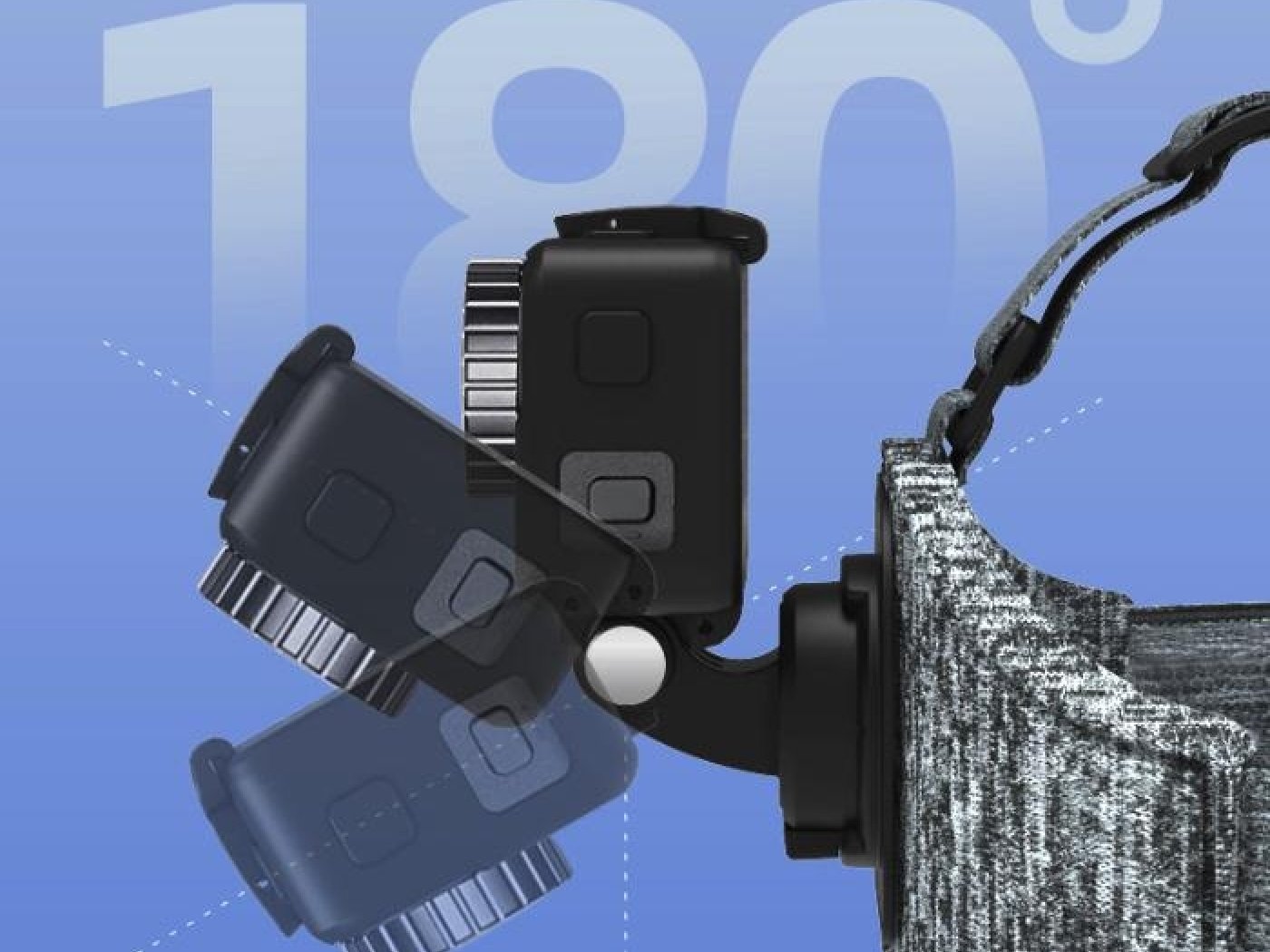 Popruh na hlavu pro akční kameru