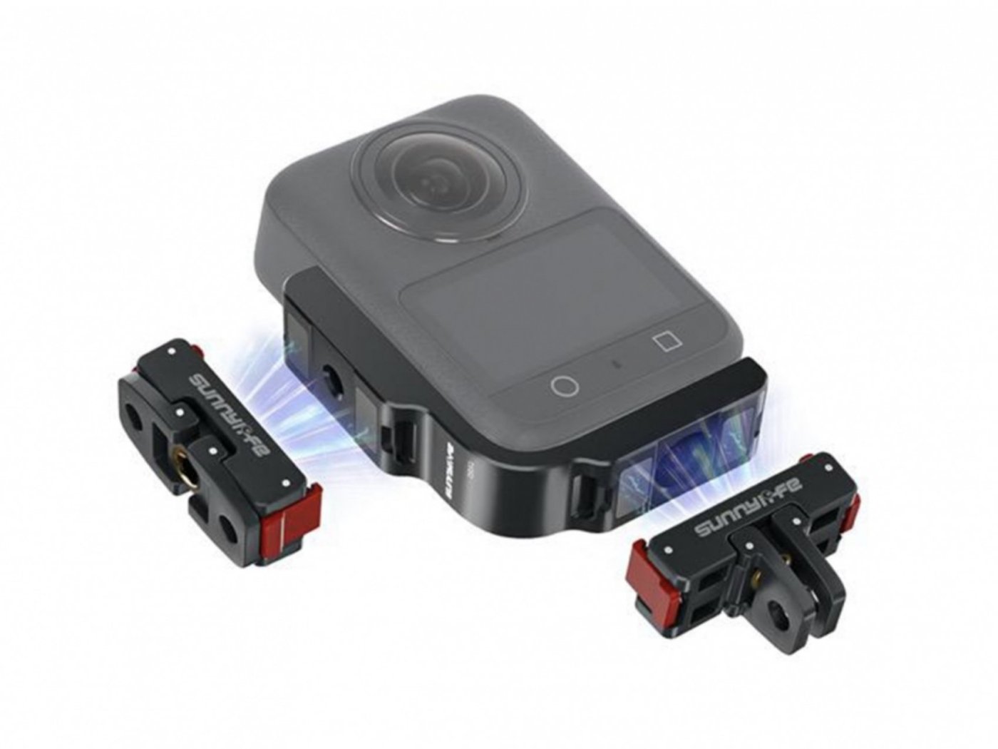 Vertikální a horizontální držák s rychloupínacím adaptérem pro kameru DJI Osmo 360