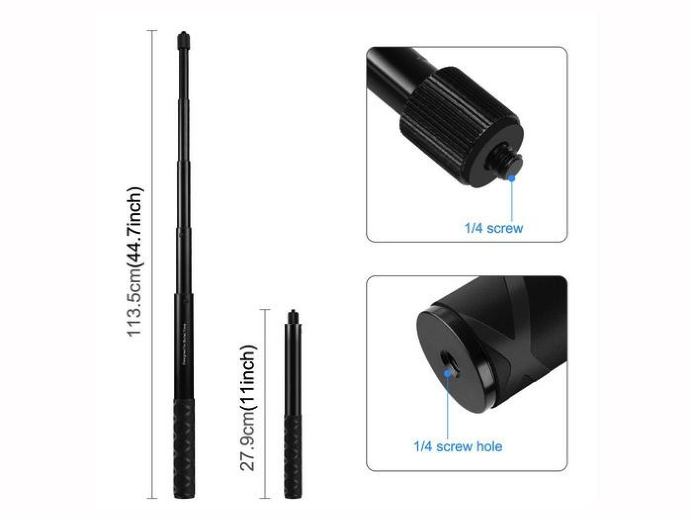 Bederní pás a prodlužující tyč na akční kameru