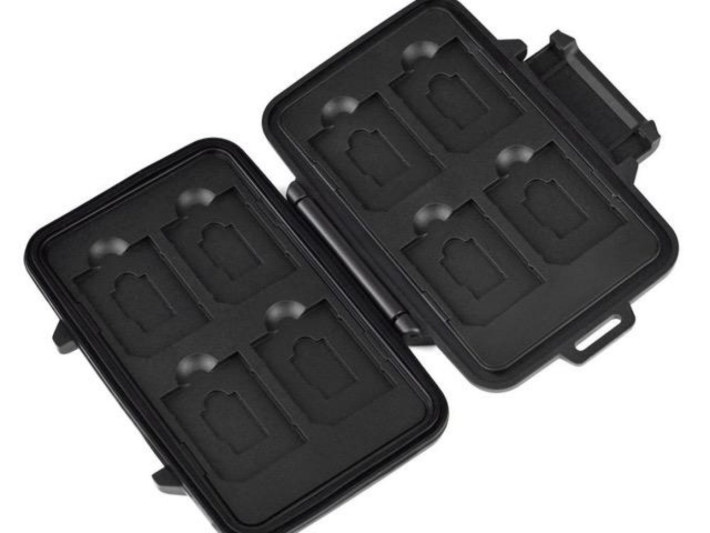 Voděodolné pouzdro pro SD / TF karty (8xSD + 8xTF) - černé