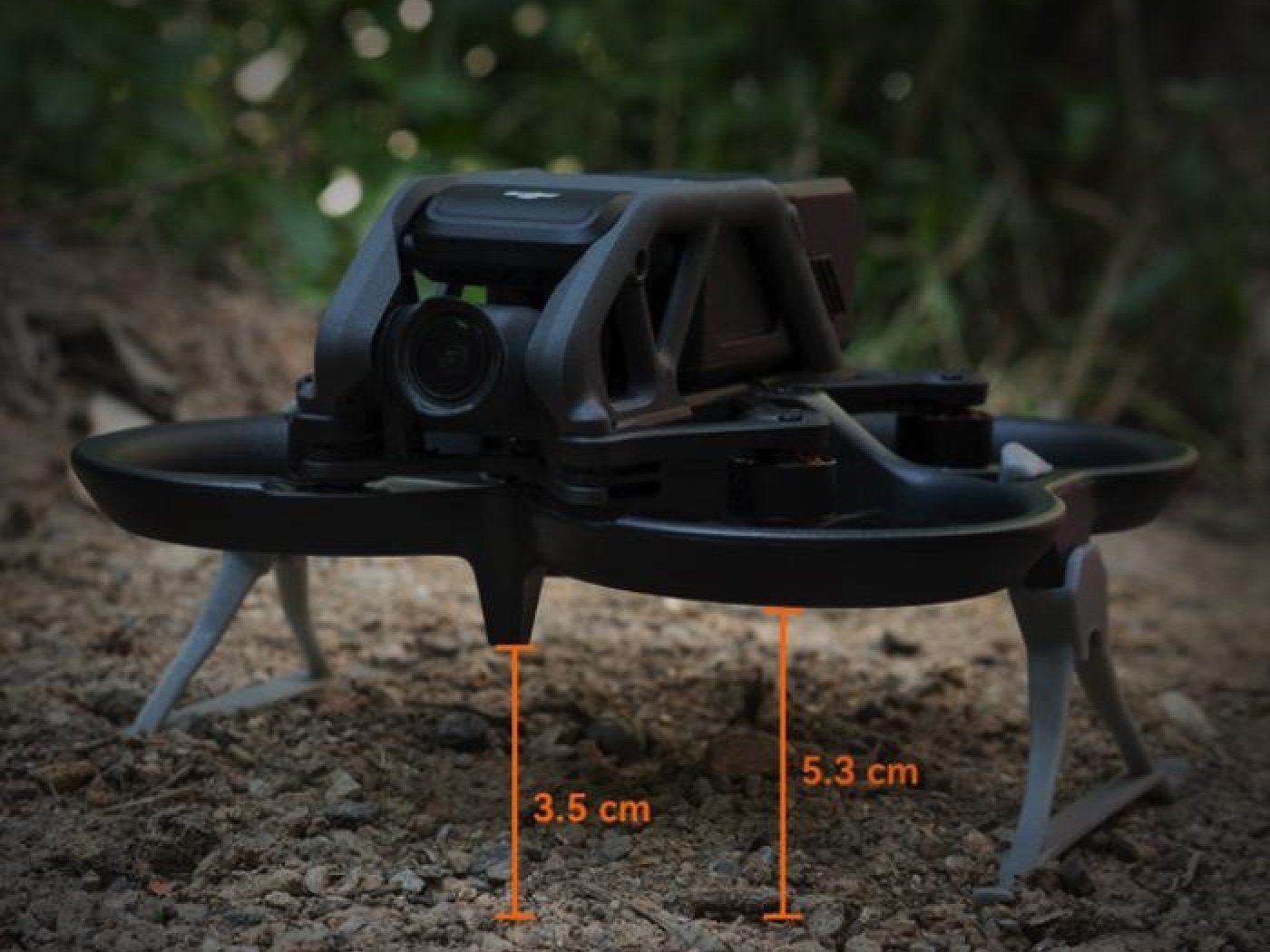 Zvýšené přistávací nohy na dron DJI Avata