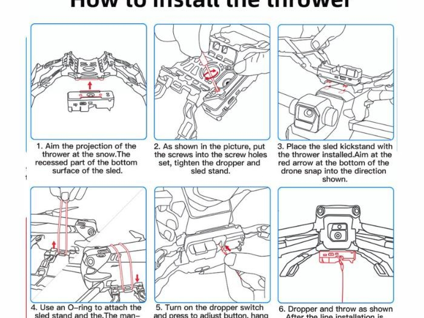 Air Dropping System pro dron DJI Mavic 3 Enterprise
