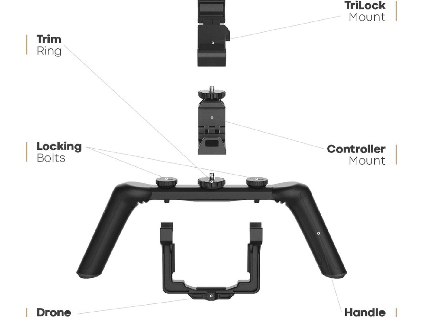 DJI Mavic 2 držák pro ruční natáčení