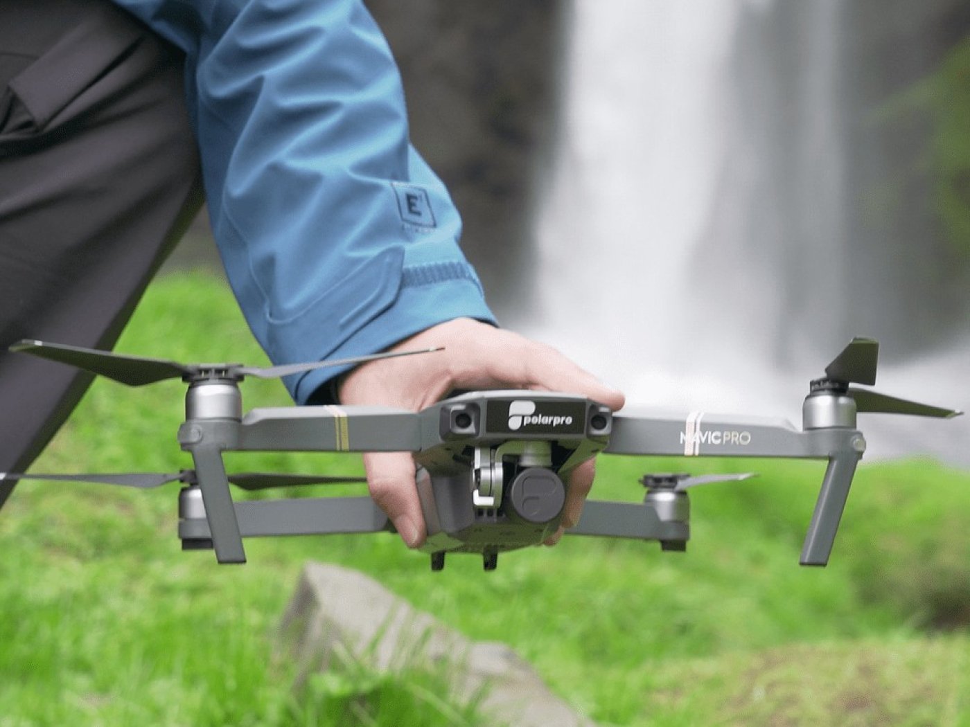 Polarpro DJI Mavic Pro držák gimbalu pro přepravu DRONu