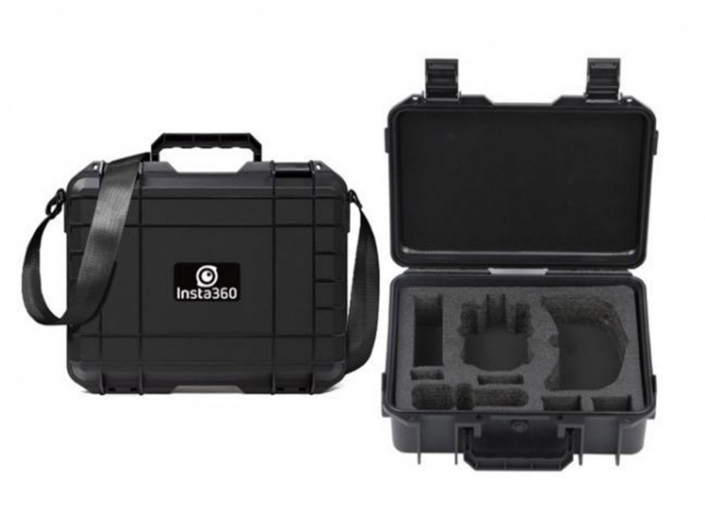 Černé protivýbuchové pouzdro s ramenním popruhem pro dron Antigravity A1