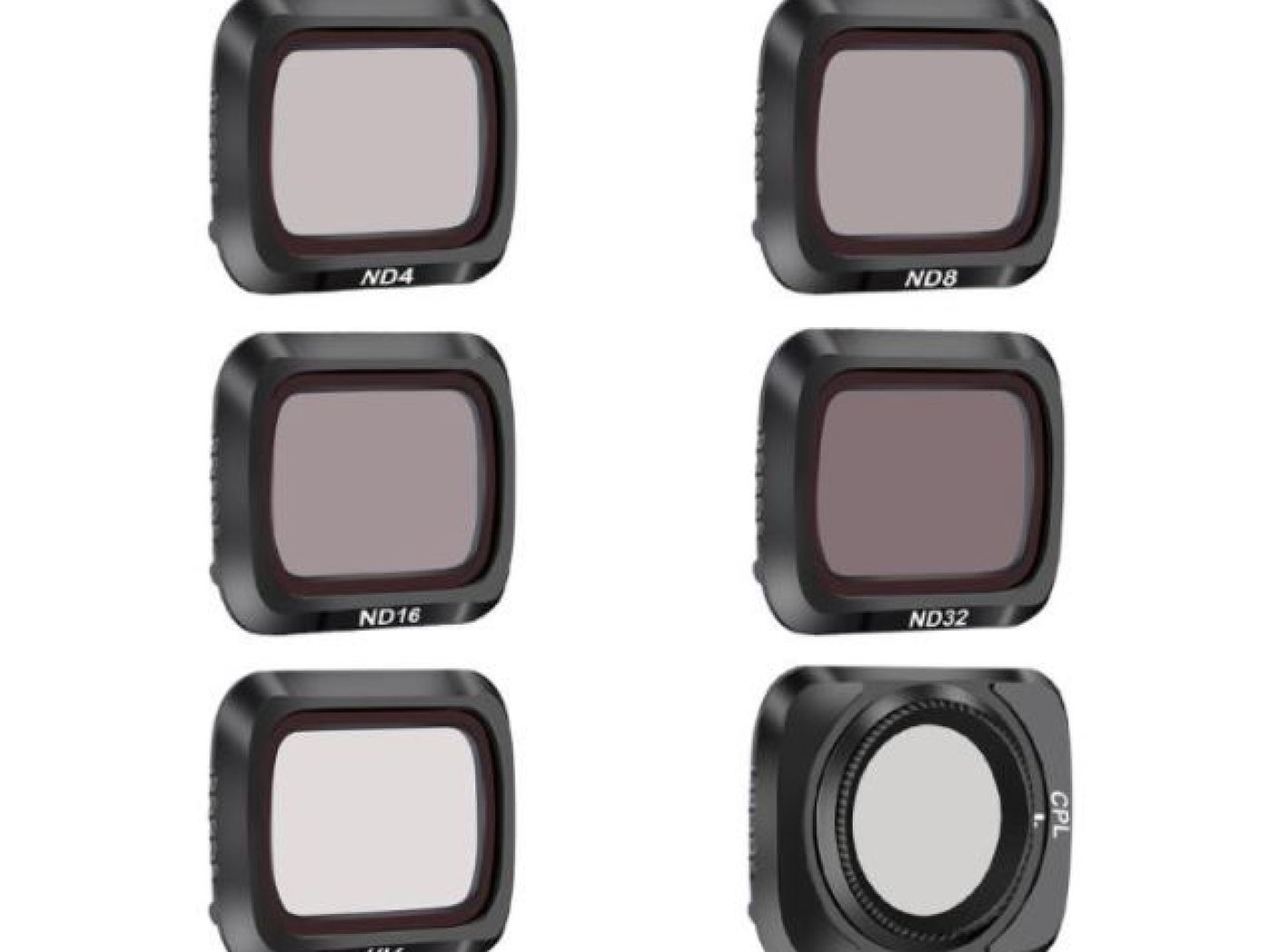 Sada filtrů na dron DJI Mavic Air 2 (ND4, ND8, ND16, ND32, UV, CPL)