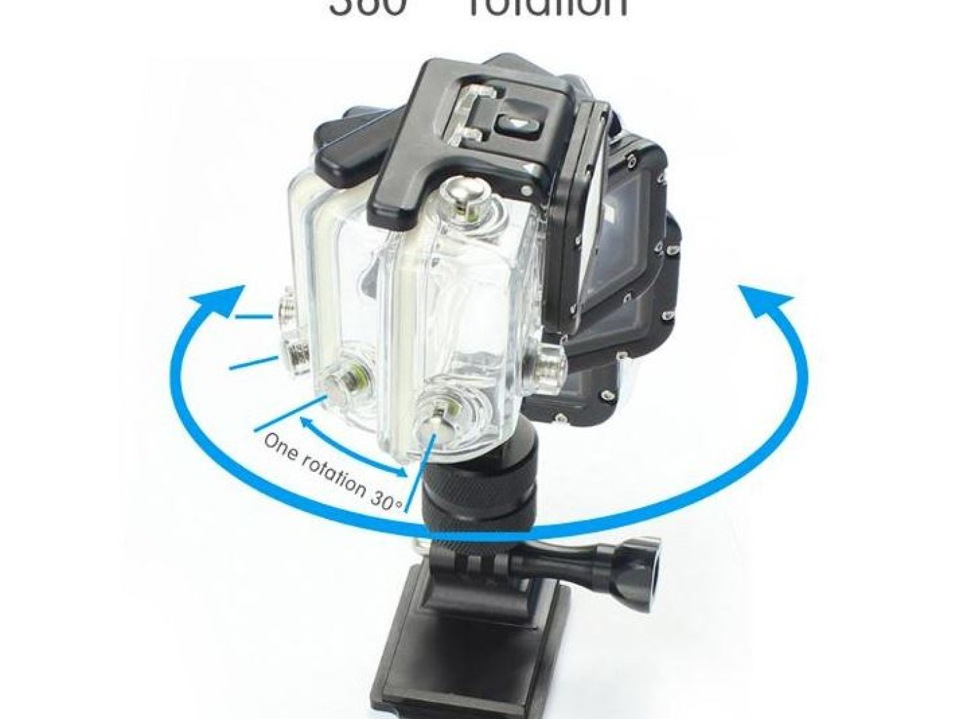 360° otočný adaptér pro DJI Osmo series a GoPro