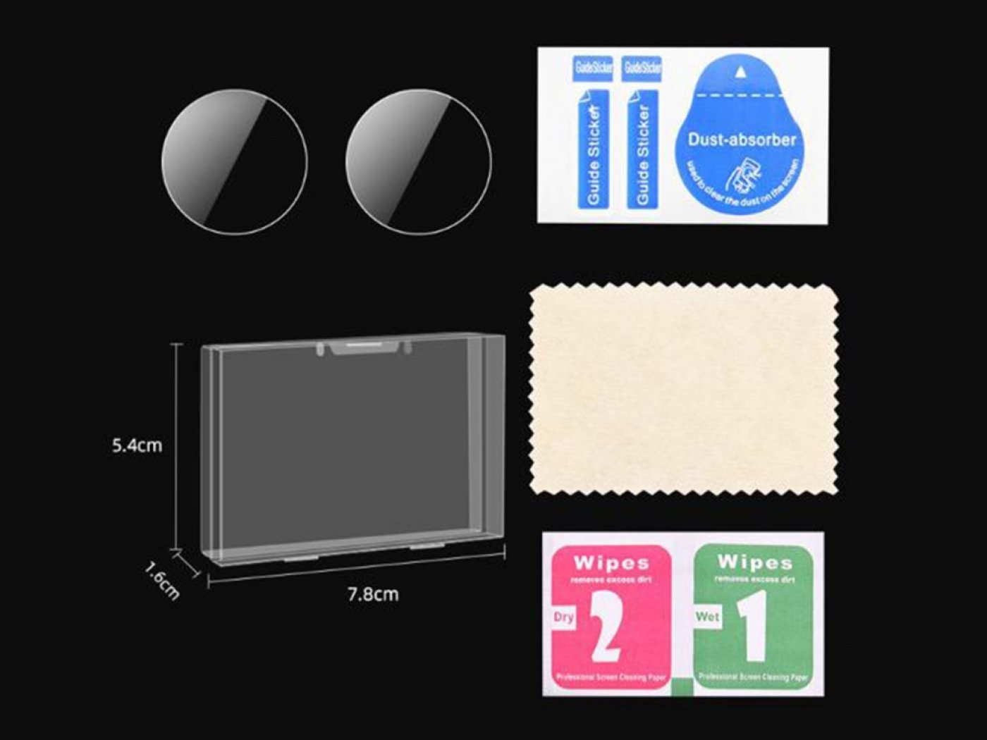 Ochranné sklo na objektiv DJI Mini 4 Pro (2 ks)