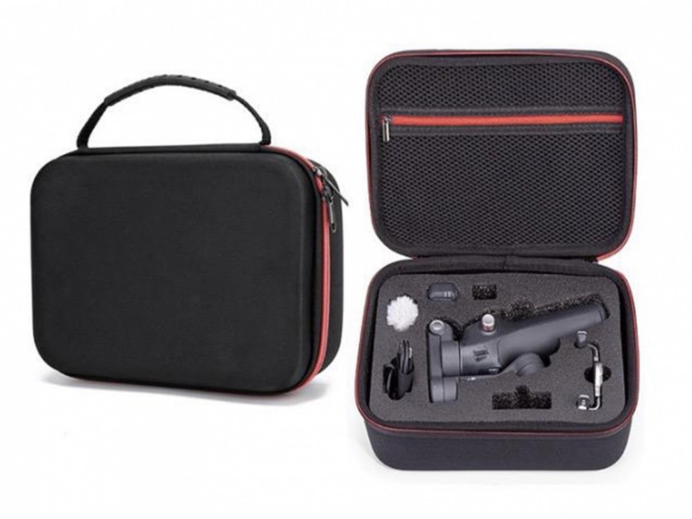 Černé pouzdro na stabilizátor DJI Osmo Mobile 7 / Osmo Mobile 7P