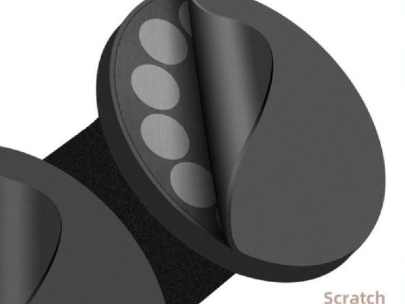 Magnetický držák akční kamery na auto (velký)