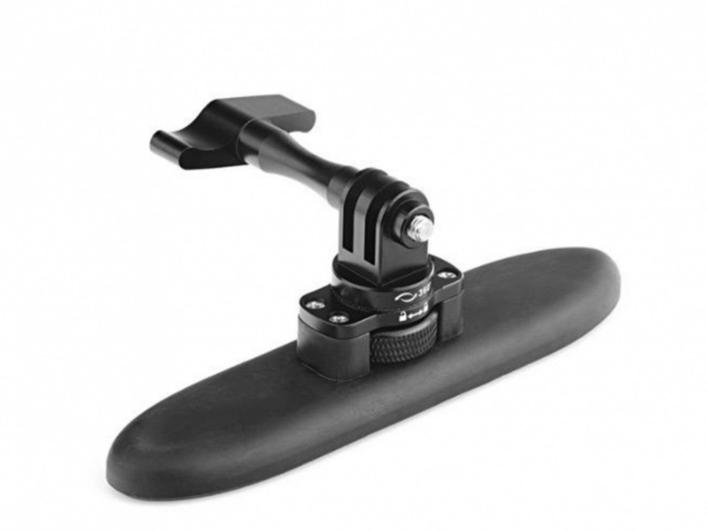 Držák na helmu s víceúhlovým nastavením pro akční kameru