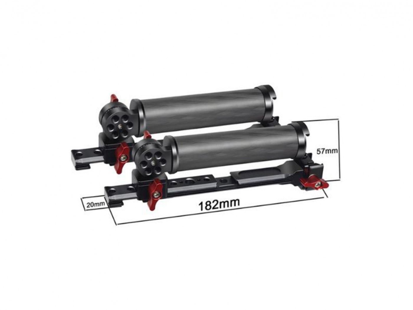 Dvojitá rukojeť na stabilizátor DJI RS 3 / RS 3 Pro / RS 4 / RS 4 Pro