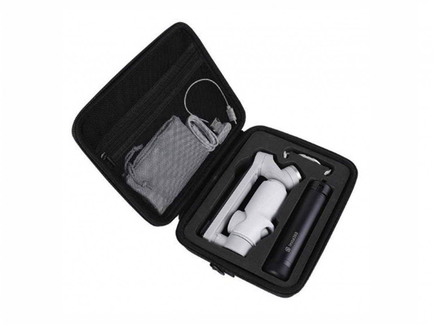 Černé pouzdro na stabilizátor Insta360 Flow