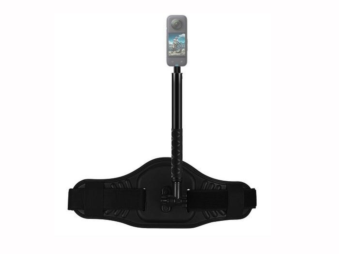 Bederní pás a prodlužující tyč na akční kameru