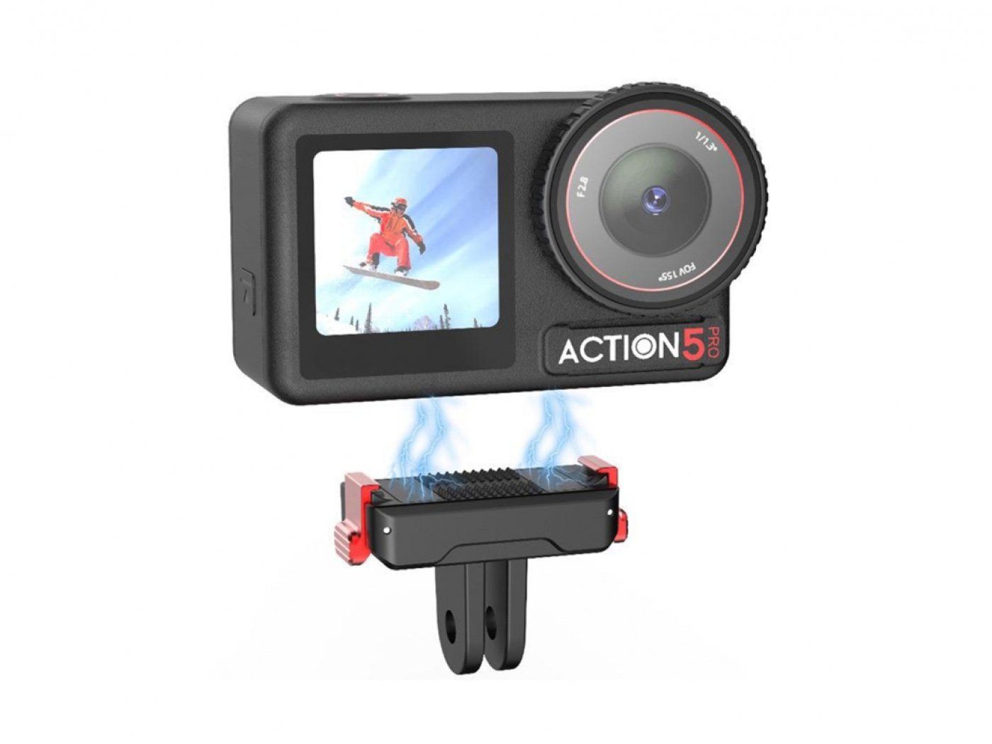 Protiskluzový magnetický rychloupínací držák kamery DJI Osmo Action 5 Pro