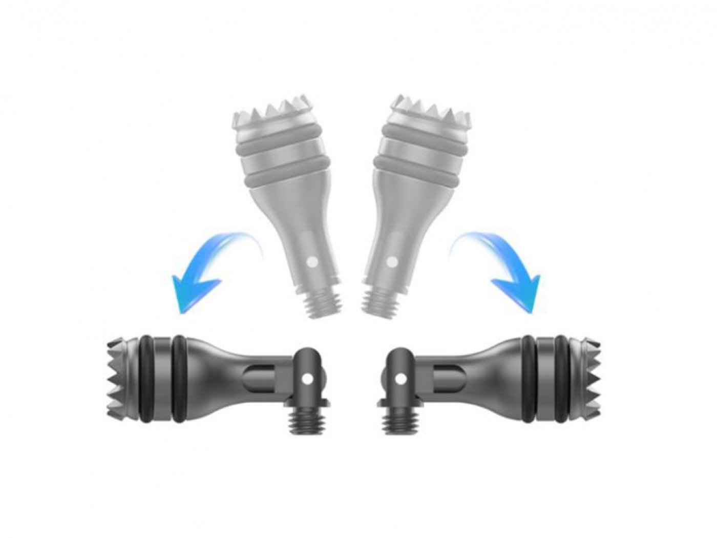 Skládací kniply na dálkový ovladač DJI RC-N1 / RC-N2 / RC-N3