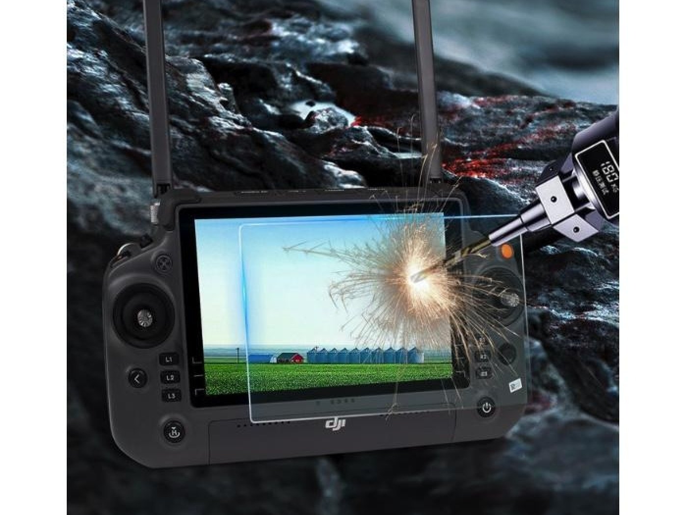 Ochranné sklo na displej DJI RC Plus