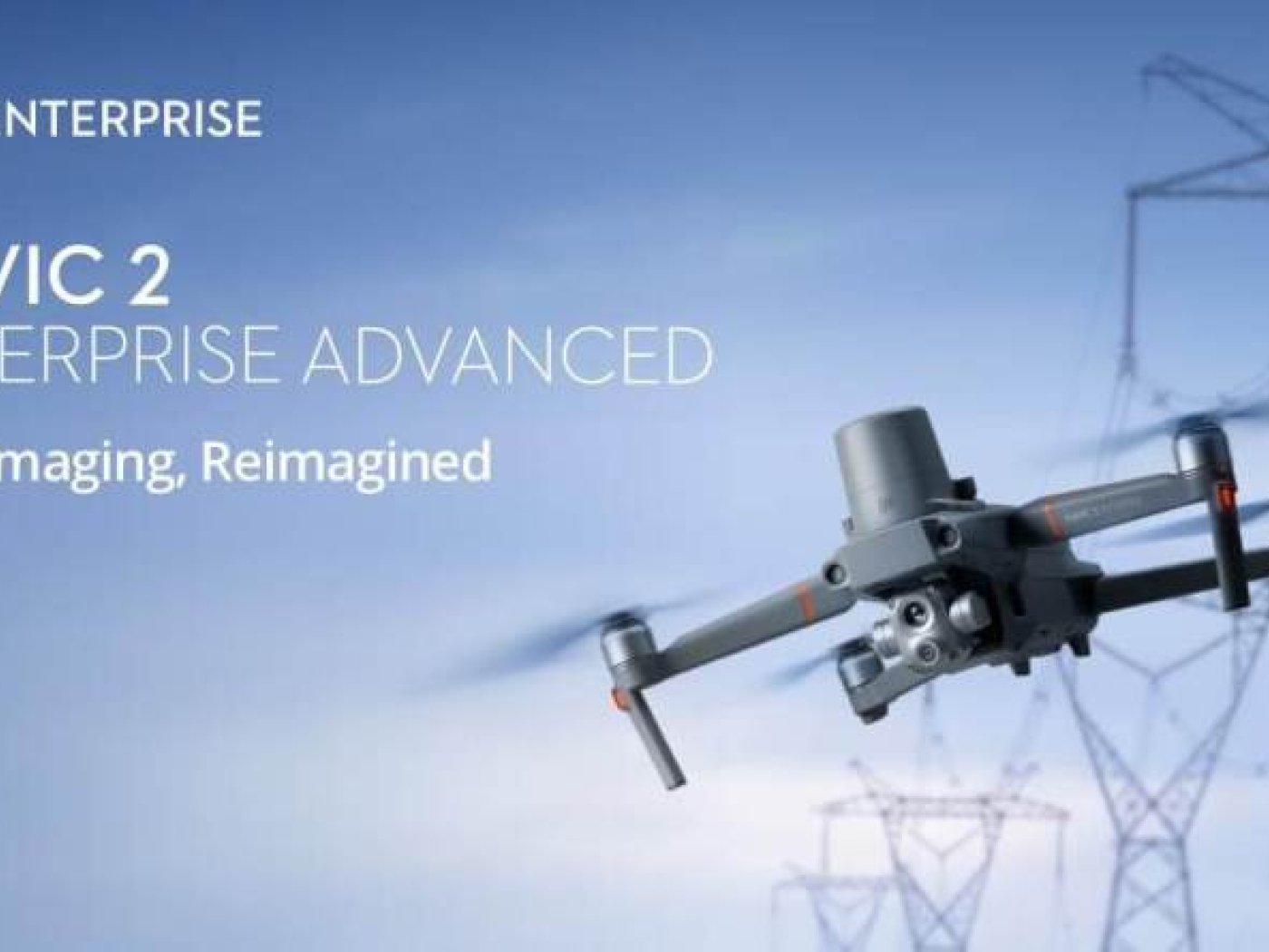 Dron Mavic 2 Enterprise Advanced + DJI Enterprise Shield BASIC