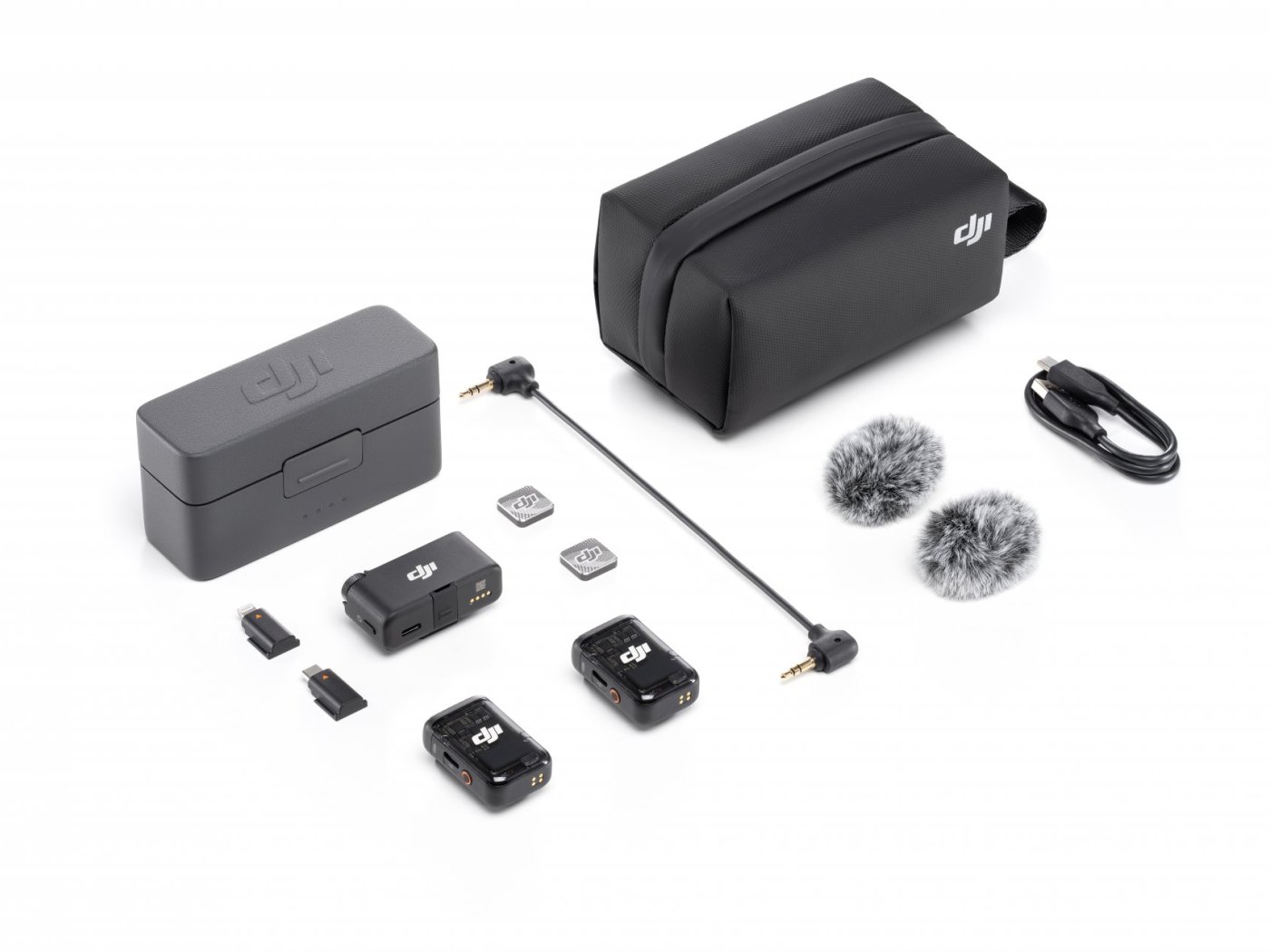 Sada pro audio DJI Mic 2 (2 TX + 1 RX + Charging Case)