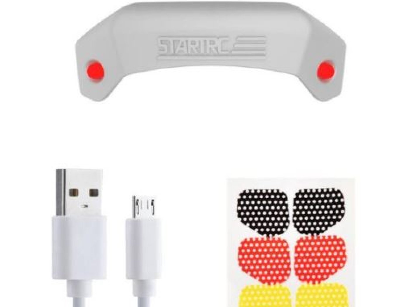 Přední červená světla na dron DJI Mavic Mini / Mini 2 / Mini 2 SE / Mini SE