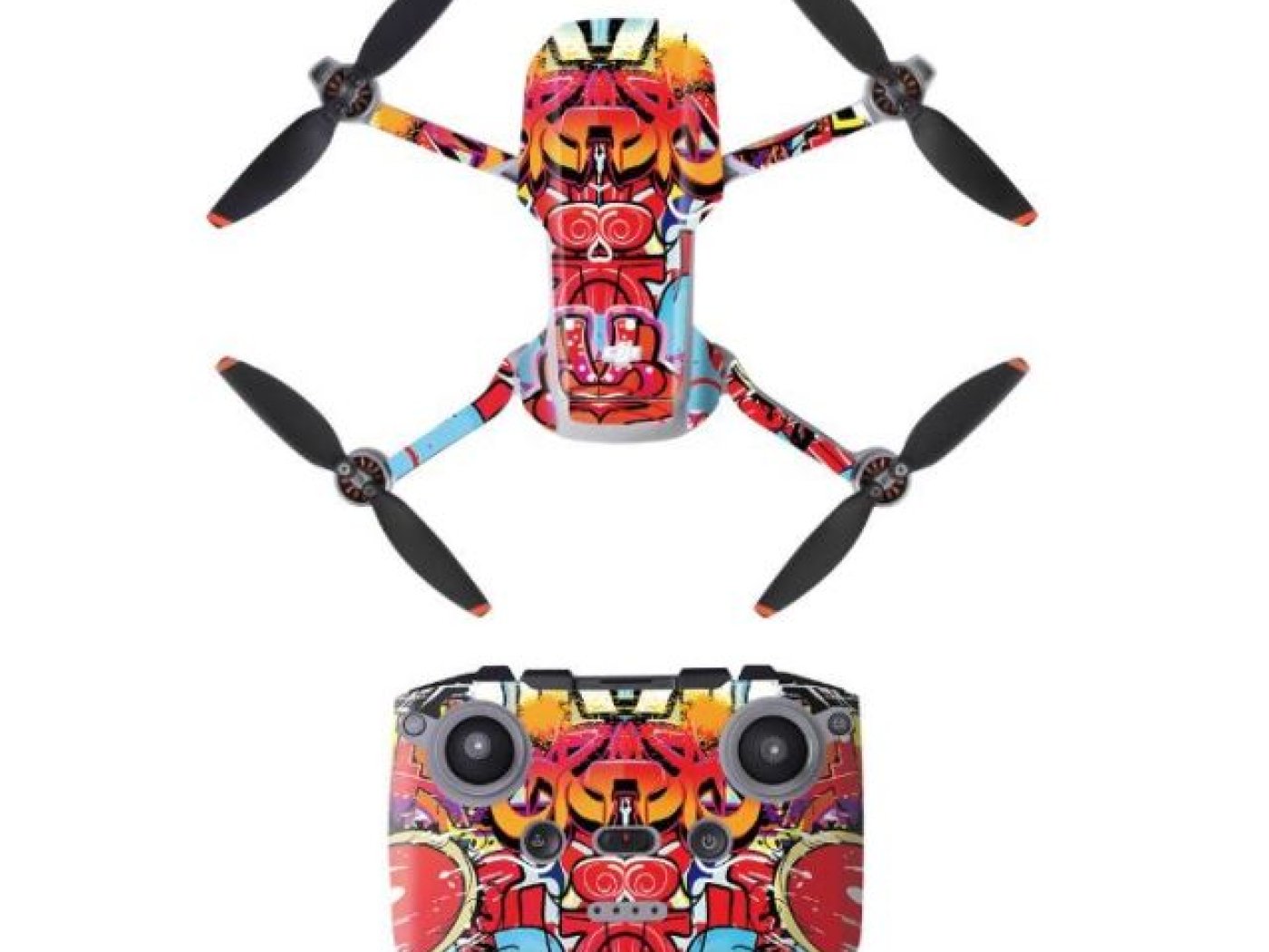 Barevný polep na dron a ovladač DJI Mini 2