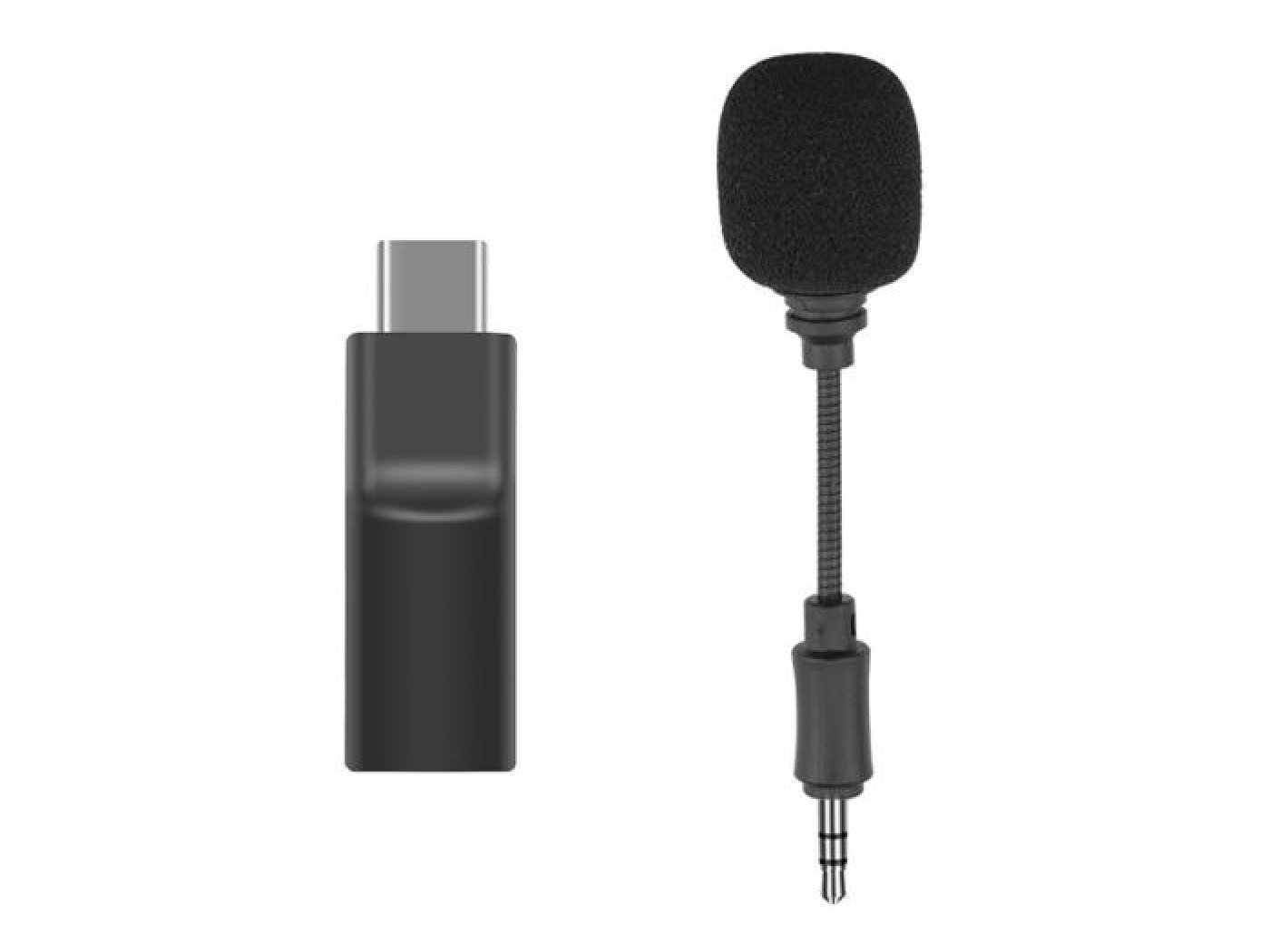 Mikrofon s USB-C adaptérem
