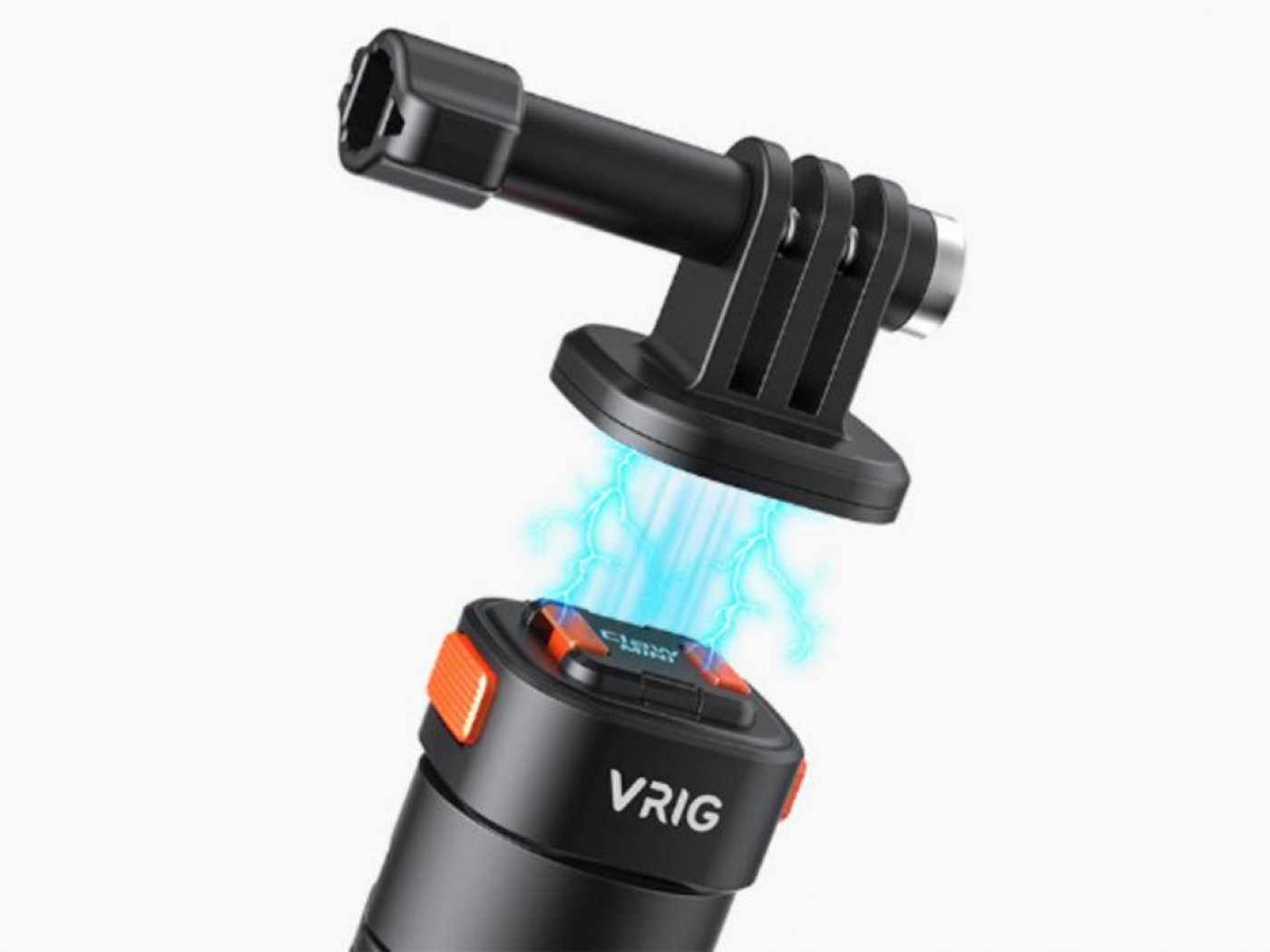 Stativ a prodlužující tyč s magnetickým adaptérem na akční kameru