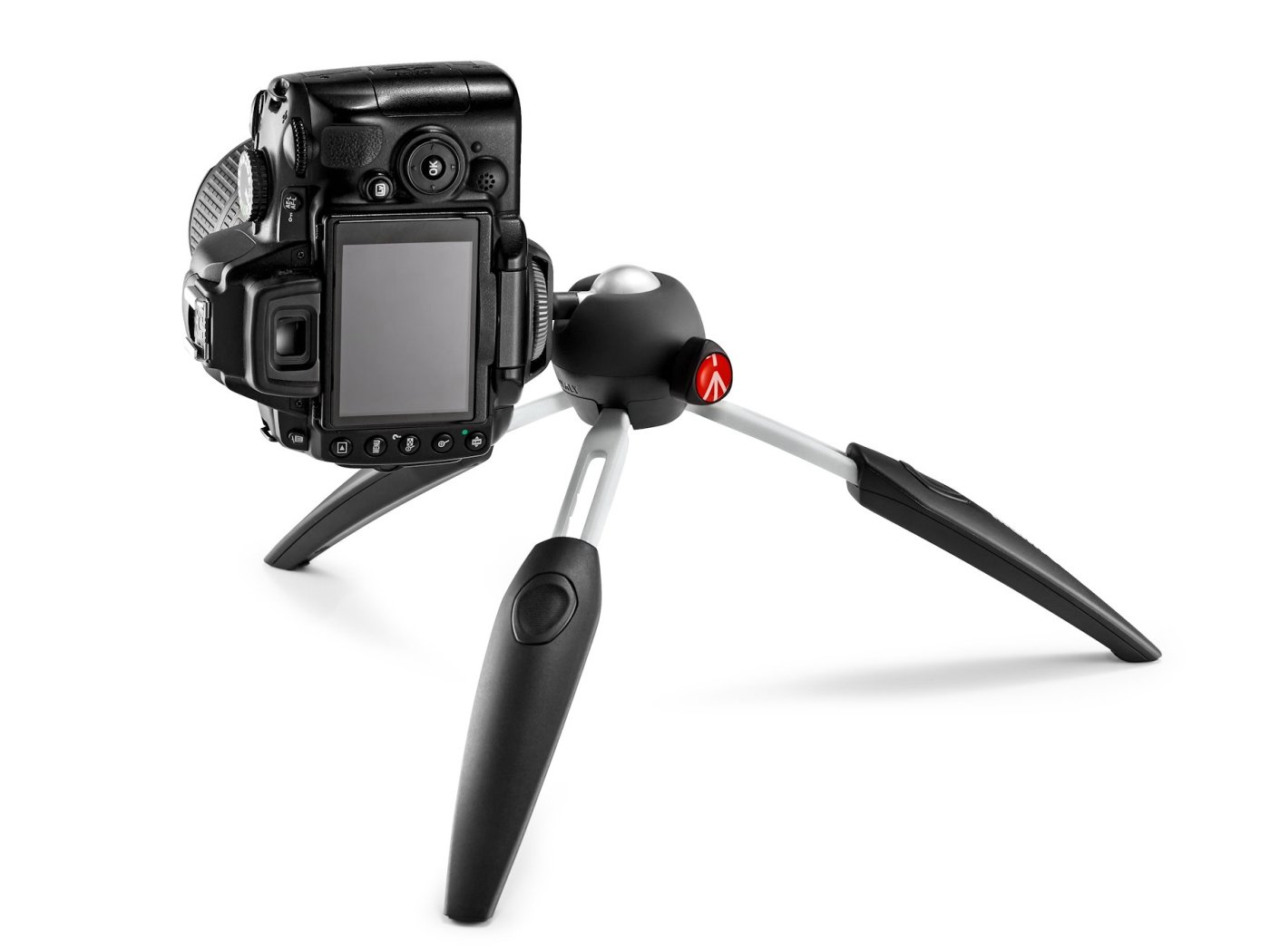 Manfrotto PIXI EVO mini stativ na DJI Osmo Action nebo fotoaparát - černý