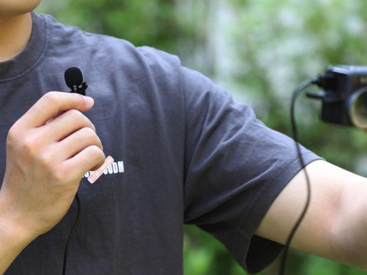 Mikrofon s klipem na DJI Osmo Action 3 / Osmo Action 4 / Osmo Pocket 3