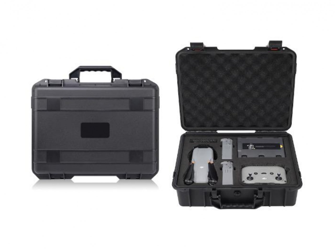 Černý ohnivzdorný kufr na dron DJI Air 3 / Air 3S