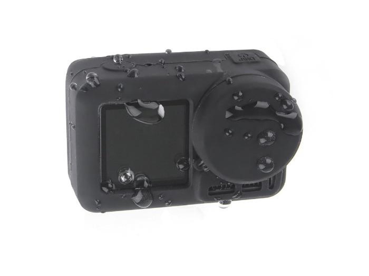 Silikonový obal s krytkou objektivu na DJI Osmo Action - modrý