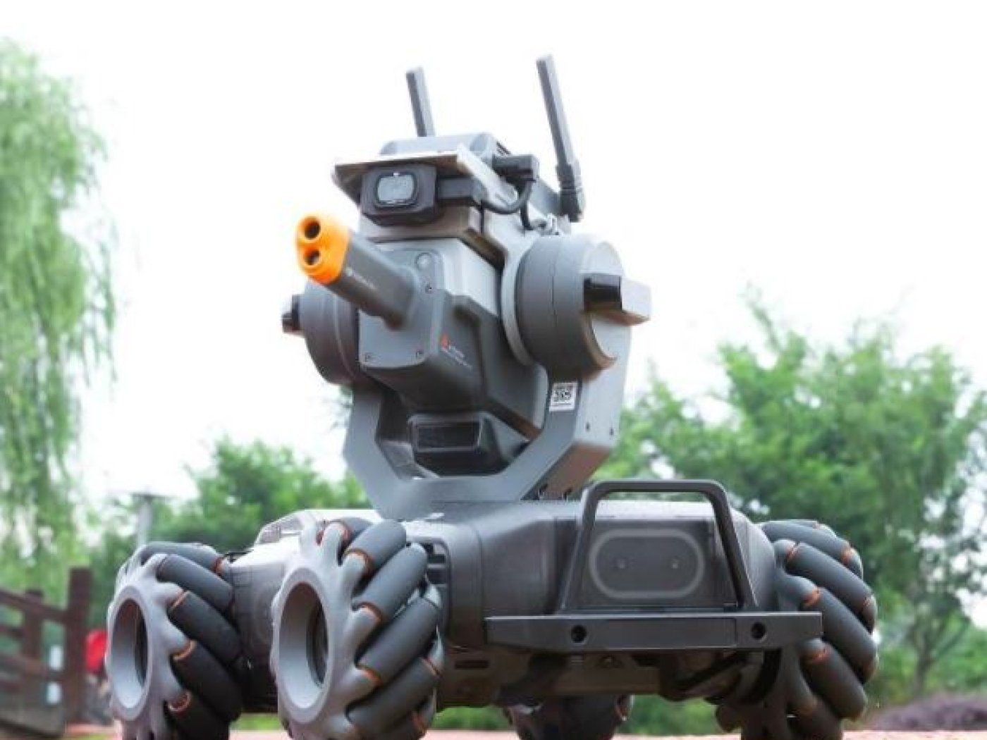 Přední hliníkový nárazník na DJI RoboMaster S1